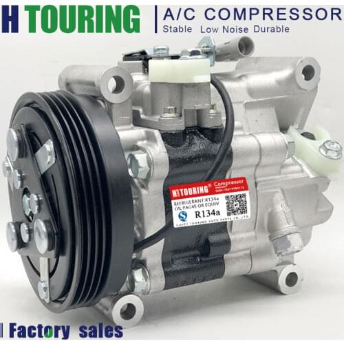 SV08A Air conditioning Compressor for Suzuki SWIFT III MZ EZ 1.3 1.5 1.6 2005 M15A M13A 9520063JA1 95201-63JA0 95201-63JA1 PV4