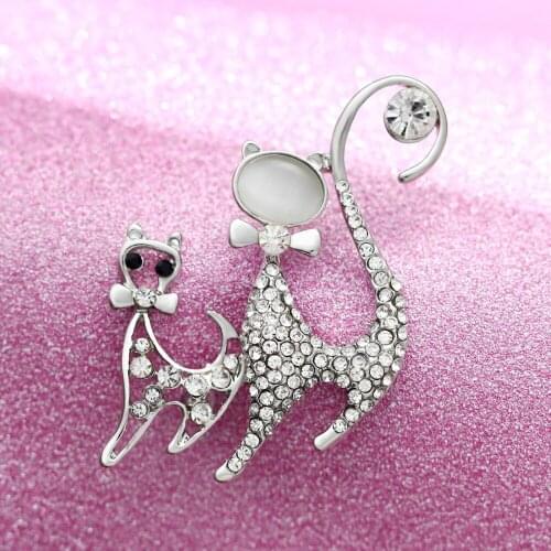 MINHIN Brooches With Cats For Clothes