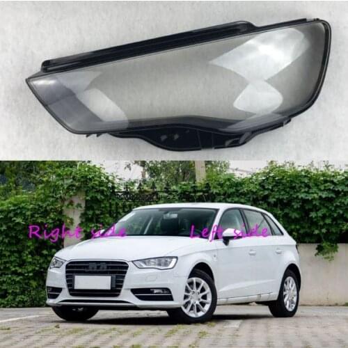 Car Headlamp Lens For Audi A3 2013 2014 2015 2016 Car Headlight cover Headlamp Lens Auto Shell Cover