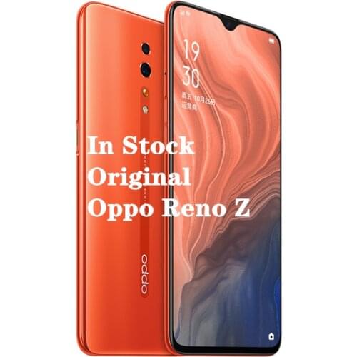 NewOriginal OPPO Reno Z 6.4"AMOLED Water drop screen Support NFC 2340x1080 4035mAh Octa Core Fingerprint+Face ID