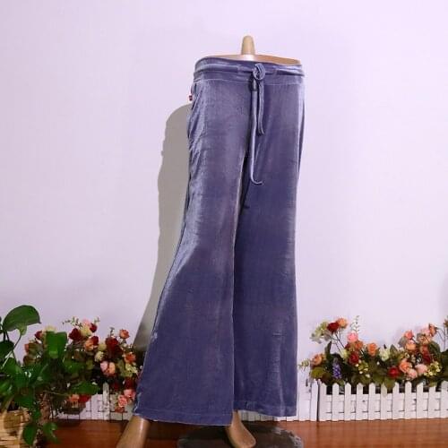 Autumn Winter Dance Clothing Tribal Belly Brand Design Corduroy Trousers FD25