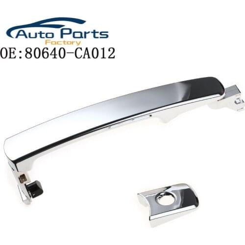 2PCS Front Left ABS Chrome Door Handle For Nissan For Infiniti FX35 FX45 2003-2013 80640-CA012 80640CA012