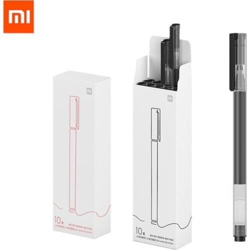 Original Xiaomi Mijia sign Pen 0.5mm MI Kaco Ballpoint pen Core Durable Signing Pen Refill Black japen Ink 5pcs