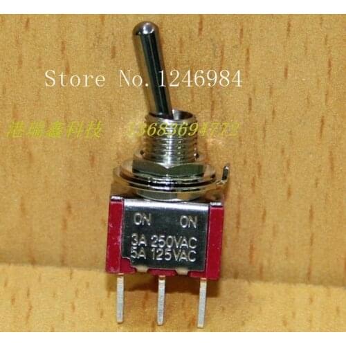 [SA]T8013C single pin tripod two tranches M6.35 small toggle switch , shaking his head rocking shaft opening T80-T Taiwan SH--50