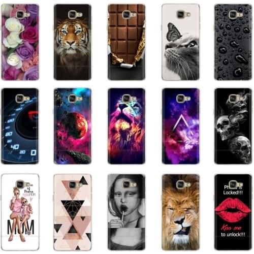 Silicone Cover For Samsung Galaxy A3 2016 A310 Case Soft TPU Bumper Coque For Samsung Galaxy A5 2016 A510 Case Back Cover Fundas
