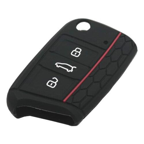 Remote Key Silicone Skin (GTI Honeycomb Style) For Volkswagen For VW Golf MK7