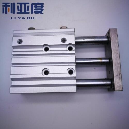 SMC Type MGPM63-25 Thin cylinder with rod MGPM 63-25 Three axis three bar MGPM63*25 Pneumatic components MGPM63X25 MGPL63-25
