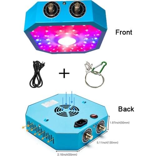 New LED plant grow light lamp 1100W knob dimmable full Spectrum fitolampy for Indoor Greenhouse grow tent plant grow light lamp