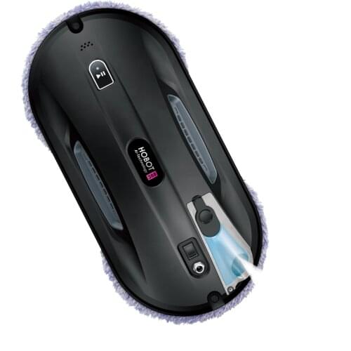 HOBOT-388 Window Glass Cleaning Automatic Smart Robot Cleaner with Ultrasonic Water Spray and Control via Smartphone or Remote