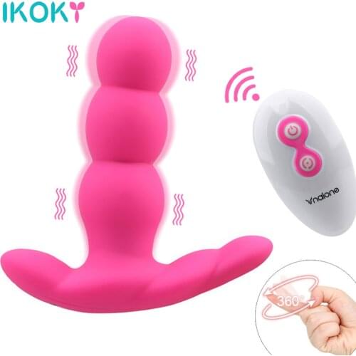 Wireless Remote Control Rorating Vibrator for G Spot Massage Vaginal Magic Wand for Women Female Masturbator Erotic Toys