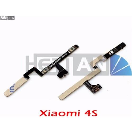 1PCS for Xiaomi 4S Side Power Volume Key ON/OFF Button Switch Flex Cable Ribbon Replacement Repair Spare Parts