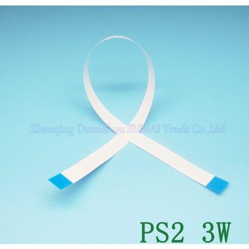 100pcs 7pin 250mm Power Switch Flex Cable Repair Part For PS2 30000 Controller