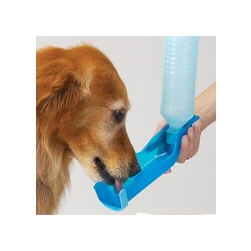 100PCS 500ml Portable Dog Water Bottle Pets Outdoor Travel Kettle Feeder Water Drinking Bowl