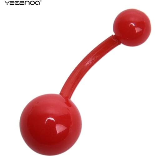 12pcs Colorful Sexy Belly Bars Body Piercing Button Ring Navel Barbell Jewelry Lip Piercing Unisex Fashion Jewelry