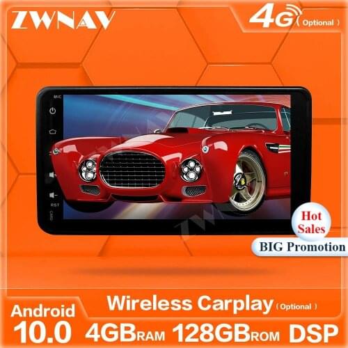 128G Wireless Carplay Android10 Player For Suzuki Jimny 2006 2007 2008 2009 2010 2011 2012 GPS Navi Audio Radio Stereo Head Unit