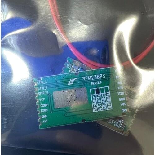2pcs/lot RFM23BPS RFM23BP 433MHZ High-Power Wireless transceiver GFSK 1W APM 3DR