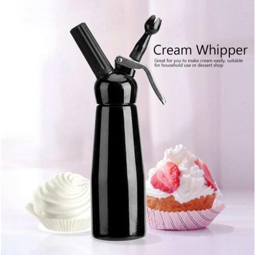 2021 New 250mL/500mL Aluminum Whipped Dessert Cream Butter Dispenser Professional Whipper Maker New Whipper Foam Maker
