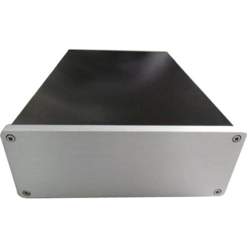 Mini aluminum chassis / DAC / preamplifier / Instrumentation case / AMP Enclosure / case / DIY box (166*62*311mm)