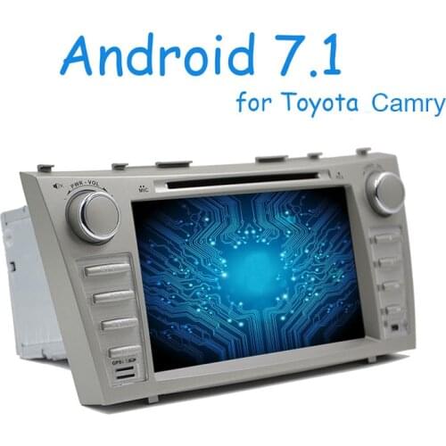 Android 7.1 car DVD player for Camry 2006 2007 2008 2009 2011 Car DVD Player GPS Navigation Radio Central Multimedia