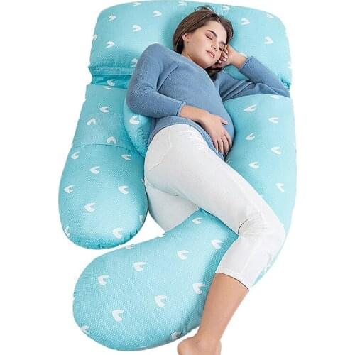 Pregnant Women Pillow U-Shaped Waist Support Pillow Sleeping Side Pillow Belly Support Cushion Pillow pregnant pillow