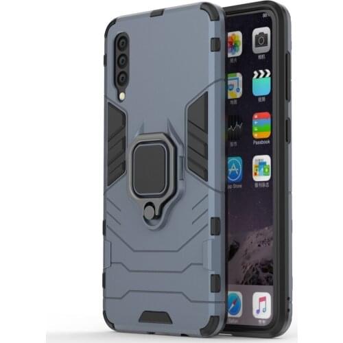 Bracket Ring Holder Phone Case for Samsung Galaxy A50 case iron Stand Hard Hybrid Cover For Galaxy A30 Capa A20