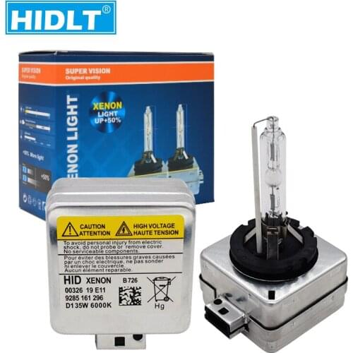 HIDLT 2PCS Original 12V 35W HID Bulb D1S 6000K 55W Xenon HID Lamps D3S 5000K 4300K 8000K Car Headlight Bulb D1R D3R Auto Lights