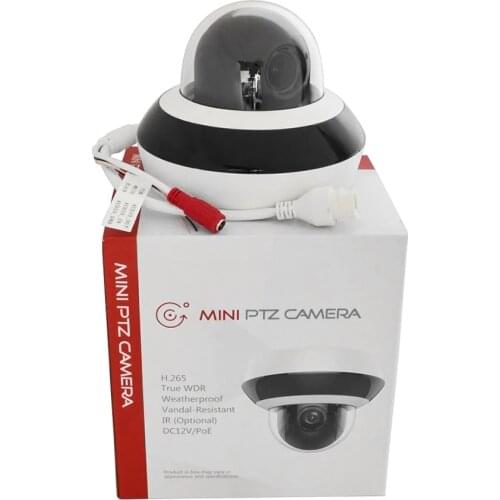 Hikvision PTZ IP Camera DS-2DE2A404IW-DE3 4MP 4X 2.8-12MM zoom Network POE H.265 IK10 ROI WDR DNR Dome CCTV PTZ Camera