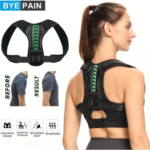 1Pcs Posture Corrector for Women Men, Comfortable Back Brace for Spinal Alignment, Posture Support, Adjustable Back Straightener