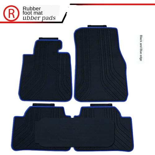 Custom No Odor Carpets Waterproof Rubber Car Floor Mats for BMW 1 Series 116i 118i 120i 125i 2004-2020 Year