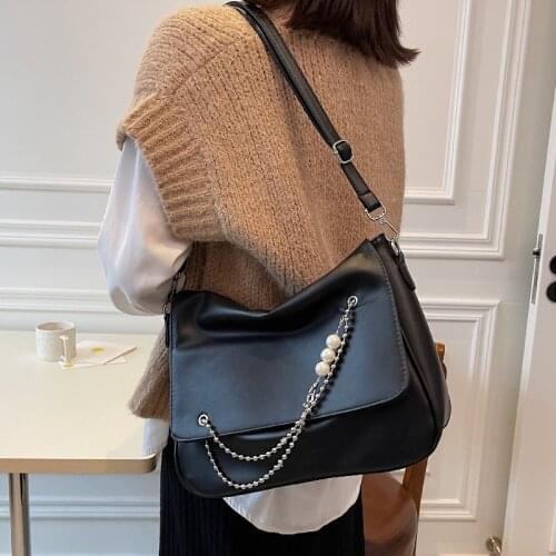 Fashion High Capacity Shoulder Bag for Woman High Quality PU Leather Messenger Bag New Luxury Chain Handbags Sac a Main Femme