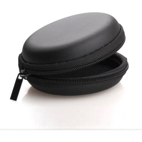 Soft EVA Shockproof Portable Earphone Bag Case Organizer Storage Box for Memory Cards Cable Line USB Flash Drive Lens Filter