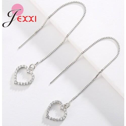 New Fashion Drop Earrings Heart/Round/Star Pendants For Choice Woman/Lady/Girl Wedding Party Drops Dangle Earrings For Sale