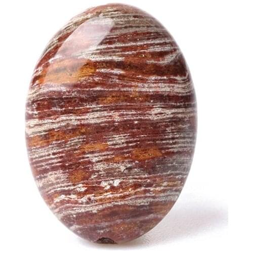 Oval Shape Banded 20PC Semi-Precious Beads Natural Stone Beads DIY Beads for Jewelry Making XYC093