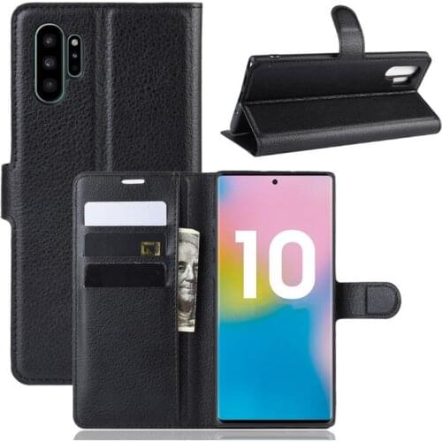Luxury PU Leather Flip Case For Samsung Galaxy Note 10 Pro A20S A10S M30S A10E A80 A60 A2 CORE A20E A70 A50 A40S A30 Phone Cover