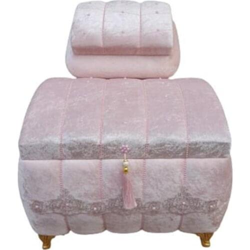 Serena Luxury Cubic Zirconia Tassels 2'li Dower chest Powder