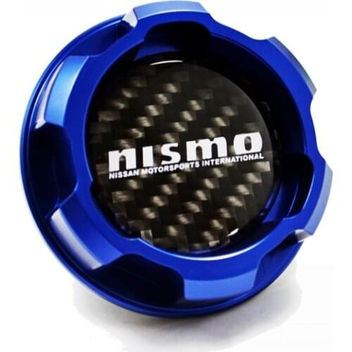 Carbon fiber logo Blue Aluminum ENGINE Oil Cap for nissan ALTIMA MAXIMA SILVIA S13 S14 240SX SENTRA SUNNY INFINITI 350Z 300ZX