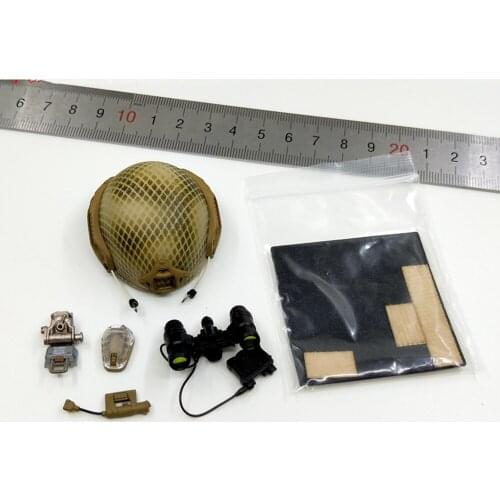 In Stock 1/6 Easy Simple ES 26043A Marine Corps Sea Assault Team War Battle Head Helmet Model For 12inch Body Doll Accessories