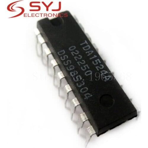 10pcs/lot TDA1524A TDA1524 DIP-18 Stereo-tone/volume control circuit In Stock