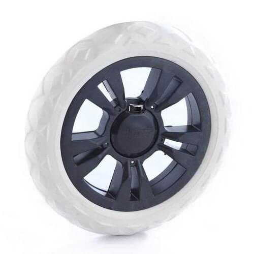 2016 hot sale 17 cm diameter shopping cart wheel accessories Baggage trolley wheels 2pieces/pair