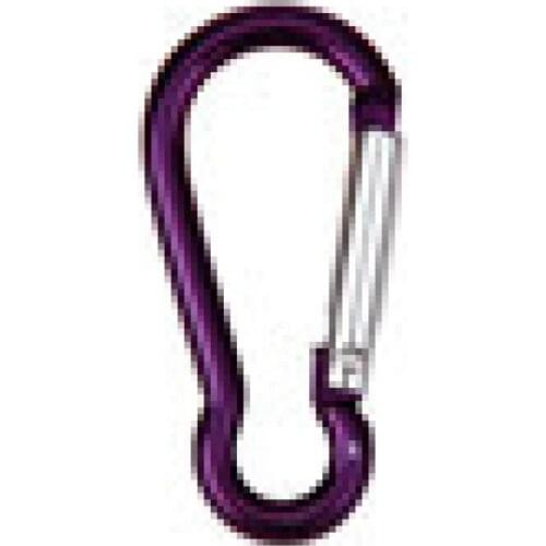 5PCS Aluminum Alloy Camping Carabiner Spring Snap Clip Hooks Keychain Hiking Climbing Equipment Karabiner Mosqueton