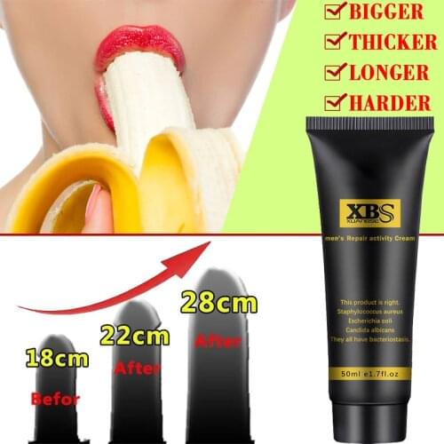 50ml Mens penis enlargement cream increases size and erection increases hardness cream growth thickens penis adult sex products