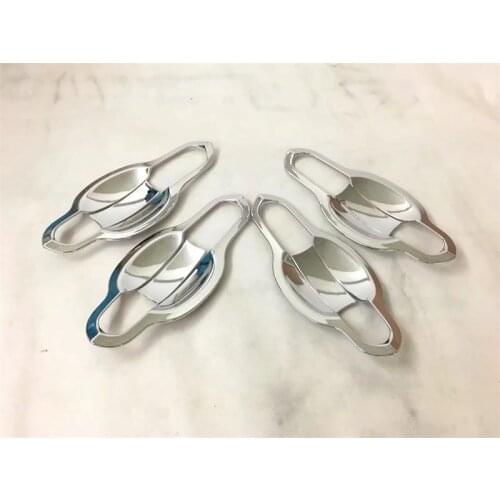 ABS Chrome For Ford Escape Kuga 2013-2016 2017 2018 Car Door Handle Bowl Cover Trim Protector GARNISH Styling Accessories 8Pcs