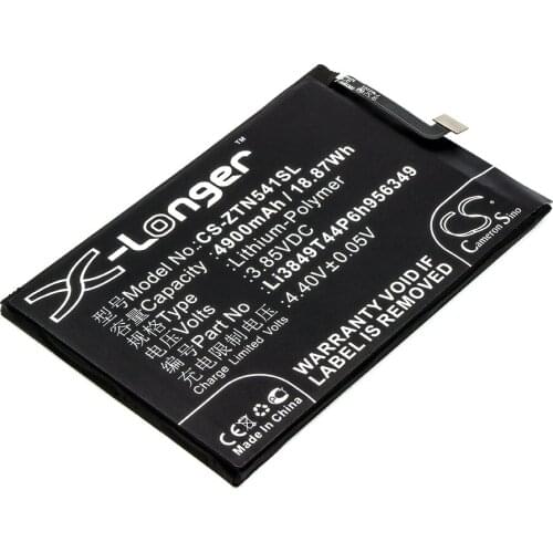 CS 4900mAh / 18.87Wh battery for Nubia N1, NX541J Li3849T44P6h956349