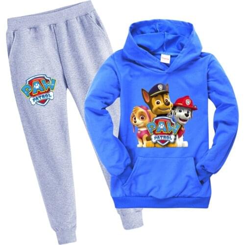 PAW PATROL Summer Kids Clothes Suit Child Fashion Boys Girls T Shirt Shorts 2Pcs/set Toddler Clothing Casual Teenagers suits