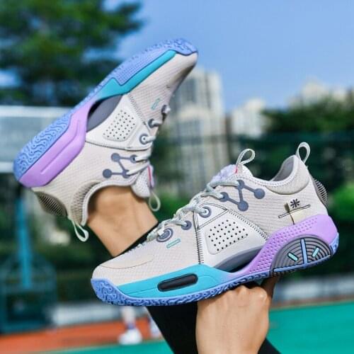 Retro High Basketball Shoes Breathable Big Size 45 Men Sneakers Summer Outdoor Sport Shoe For Men Zapatillas Basketball Hombre