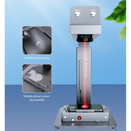 Latest MINI Laser Printer Engraving Machine LCD Refurbish Machine For iPhone 11 X XS XSMax 8 8Plus Back Cover Separater