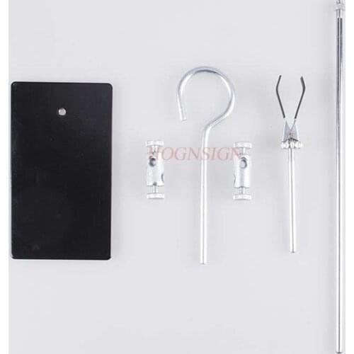 Mini iron stand small / mini iron stand portable iron stand square seat bracket teaching instrument