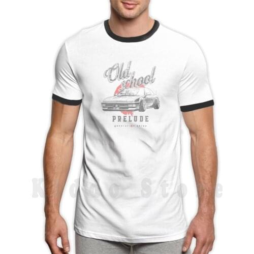 Prelude 3Gen Legend | Japanese Car | Jdm Classic T Shirt Print For Men Cotton New Cool Tee Prelude 3 Generations Machine Japan