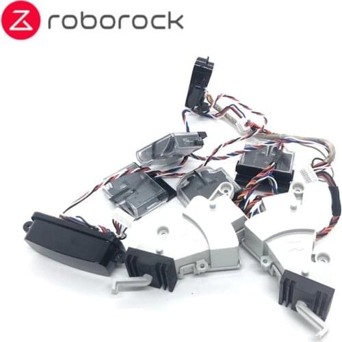 Original Xiaomi Robot Vacuum Cleaner Roborock S50 S51 S53 S55 Cliff Sensor Front Impact Component Assembly Spare Parts
