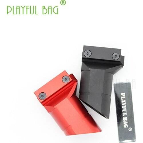 PB Playful bag toy diy cs PK-6 Hollow out Handgrip Water bullet gun Jinming SCARXM316 black cow HK416 grip accessories
